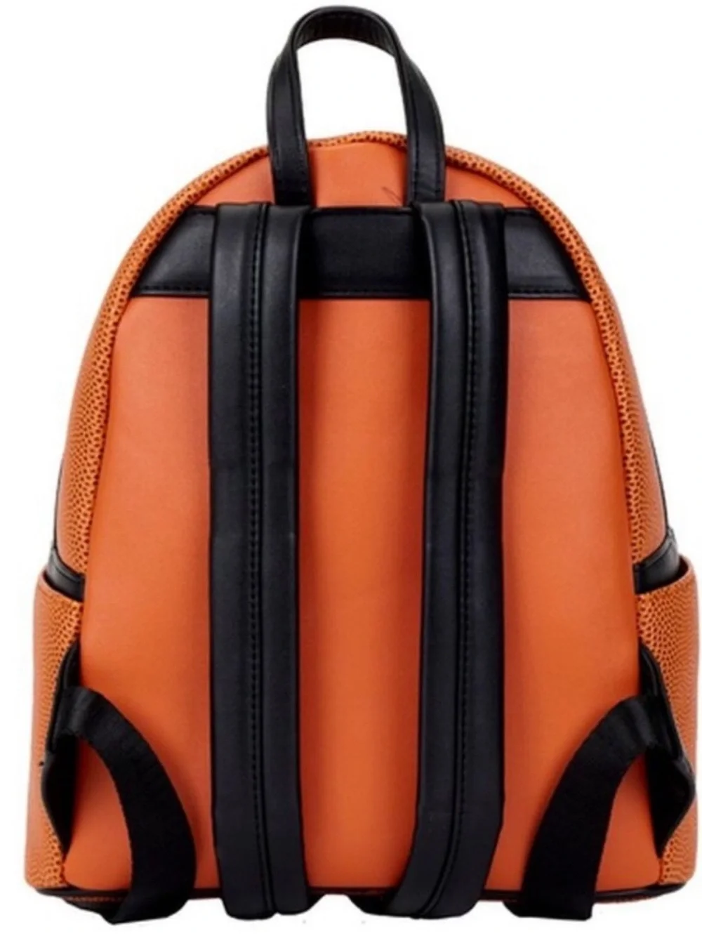 Brooklyn Nets Orange Basketball-Texture Mini Backpack Loungefly NWT